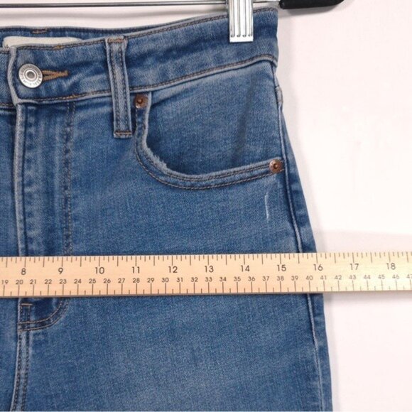 Abercrombie & Fitch The Super Skinny Ankle High Rise Jeans Size 27/4 Women’s - Picture 6 of 12